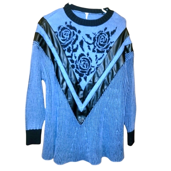 Free People Florence Sweater Mini Dress xs - Picture 1 of 9